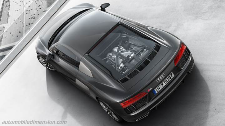 Audi R8 Coupe 2015 bagageutrymme