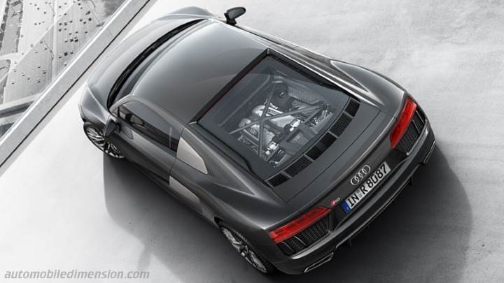 Bagagliaio Audi R8 Coupe 2015