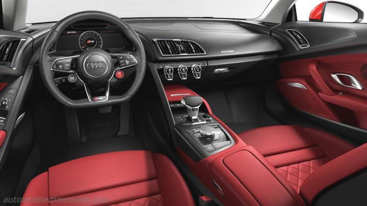 Audi R8 Coupe 2015 instrumentbräda