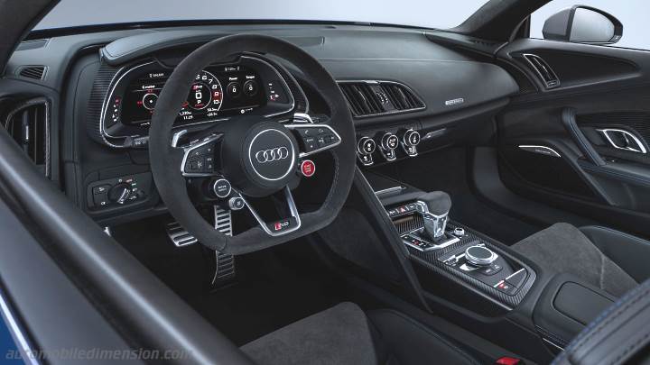 Audi R8 Coupe 2019 instrumentbräda