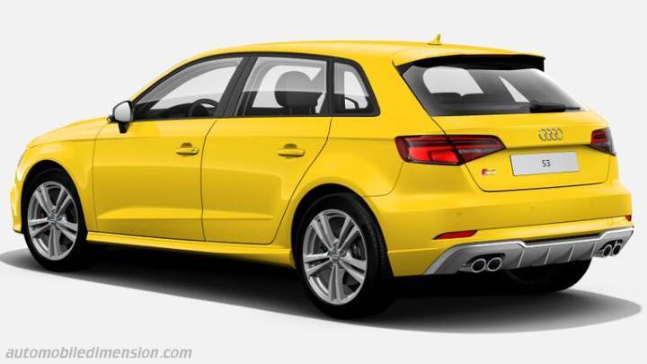 Audi S3 Sportback 2016 boot