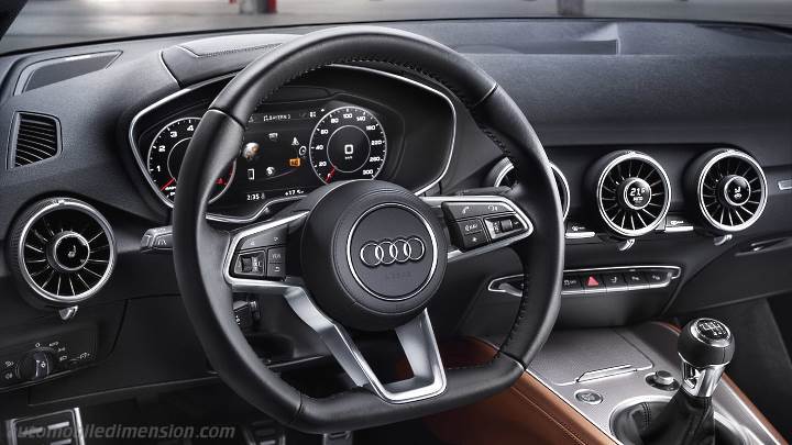 Audi Tt Coupe 2019 Dimensions Boot Space And Interior