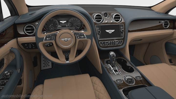 Bentley Bentayga 2016 Dimensions Boot Space And Interior