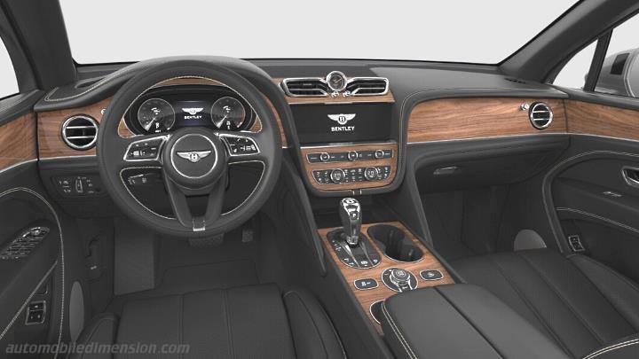 Bentley Bentayga EWB 2023 dashboard