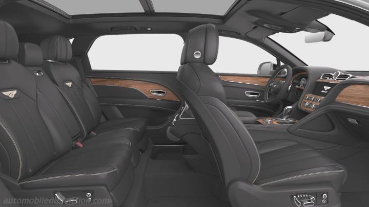 Bentley Bentayga EWB 2023 interior