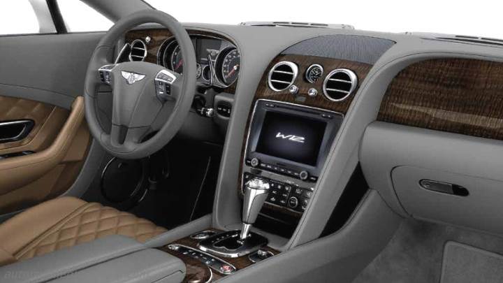 Bentley Continental GT 2015 dashboard