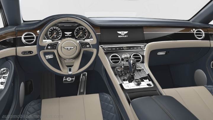 Bentley Continental GT 2018 instrumentbräda