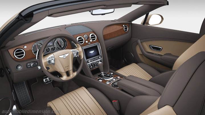 Bentley Continental GT Convertible 2015 dashboard