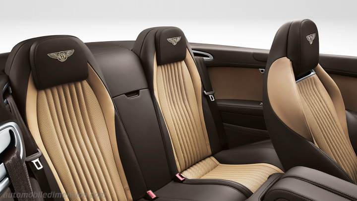 Bentley Continental GT Convertible 2015 Innenraum