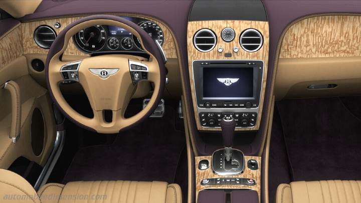 Bentley Flying Spur 2013 Abmessungen Kofferraumvolumen Und