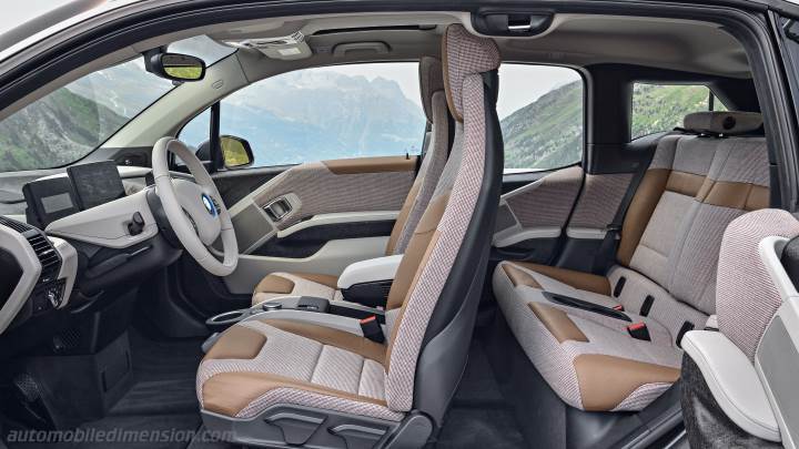 BMW i3 2018 interiör