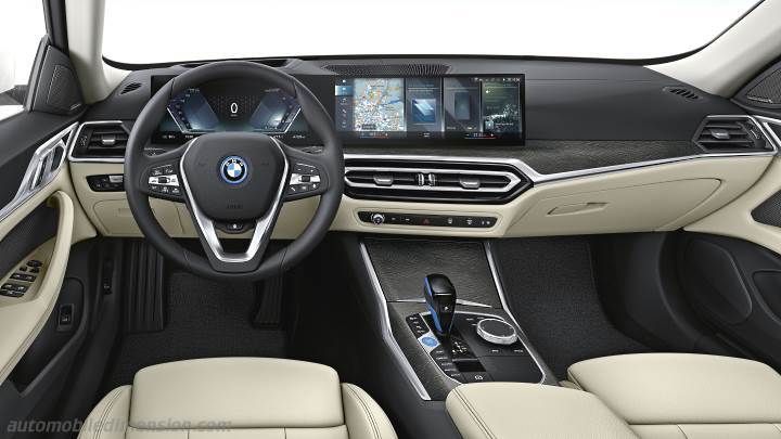 Tableau de bord BMW i4 2022