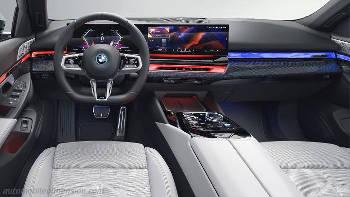 BMW i5 Touring 2024 dashboard