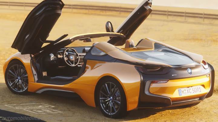 Bagagliaio BMW i8 Roadster 2018