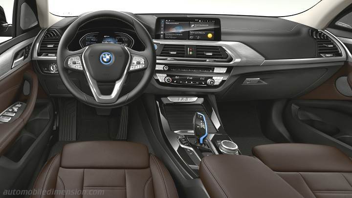 BMW iX3 2021 dashboard