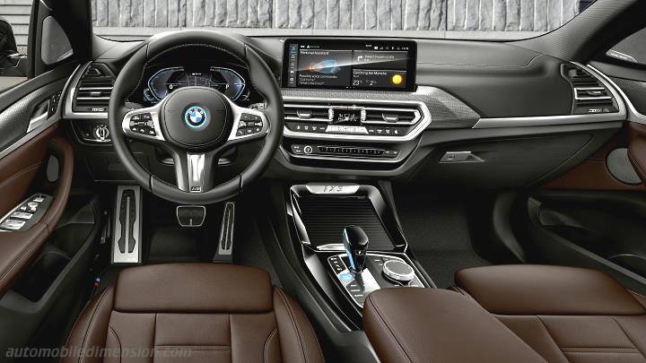 BMW iX3 2022 dashboard