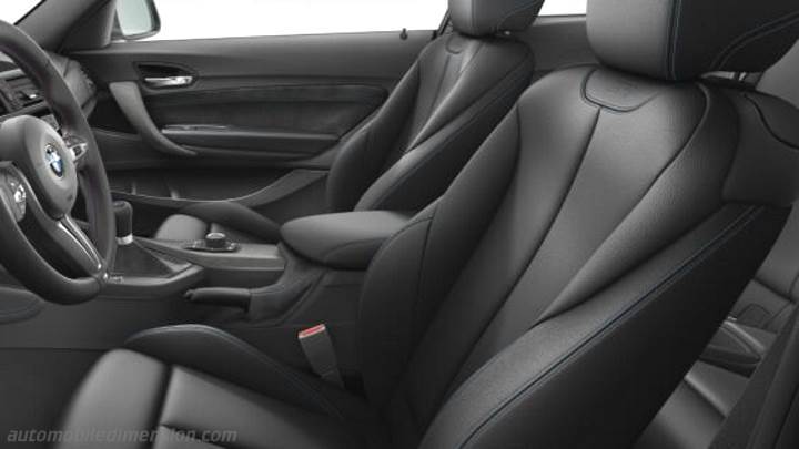 Bmw M2 Coupe 2016 Abmessungen Kofferraumvolumen Und Innenraum