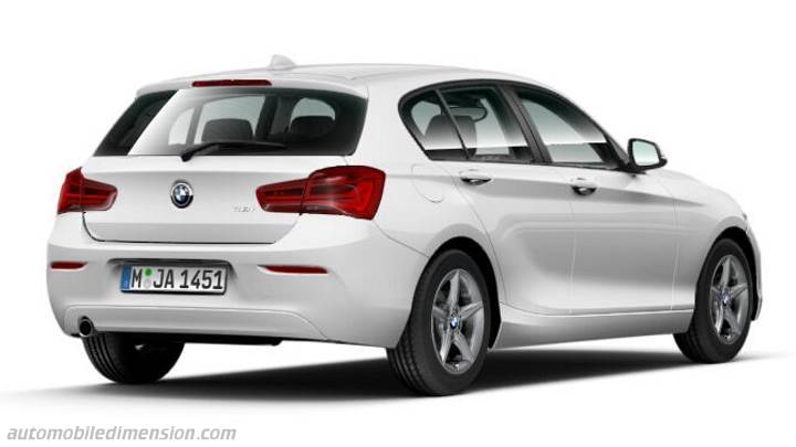 BMW 1 2015 bagageutrymme