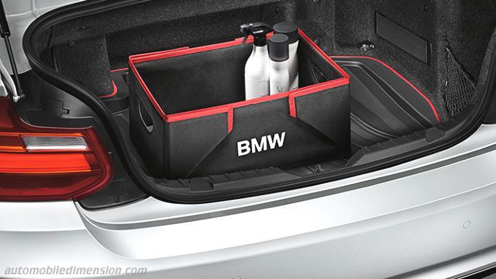 BMW 2 Cabrio 2015 boot space