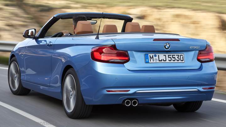 Volume coffre BMW 2 Cabrio 2017