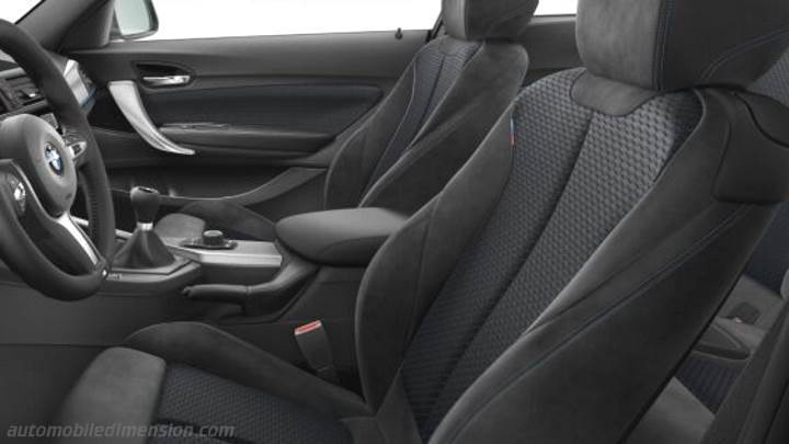 BMW 2 Coupe 2014 interiör