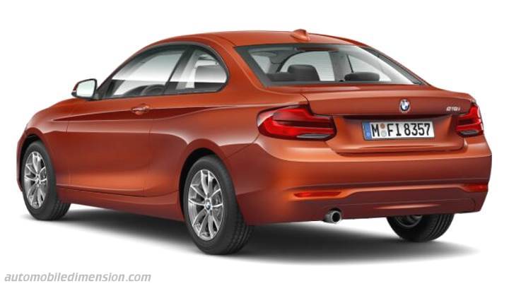BMW 2 Coupe 2017 boot space
