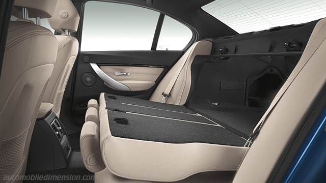 BMW 3 2015 boot space