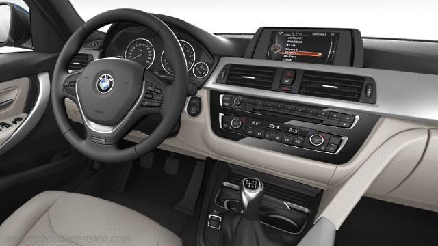 BMW 3 2015 dashboard