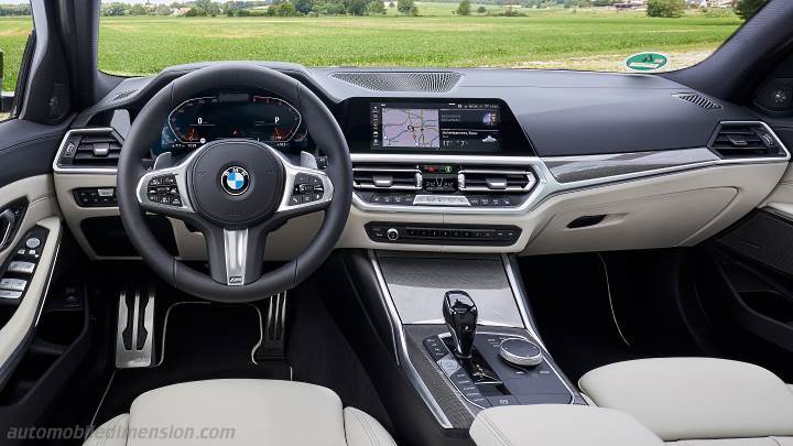 BMW 3 Touring 2019 dashboard