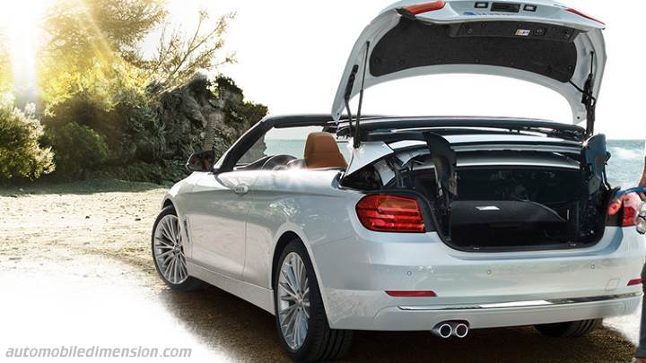 BMW 4 Cabrio 2014 boot space