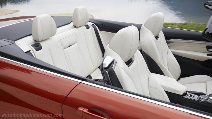 BMW 4 Cabrio 2017 interieur