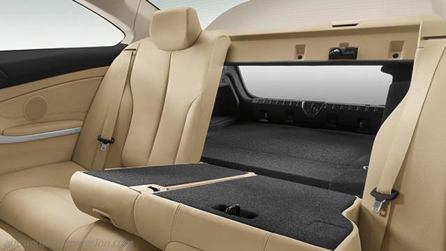BMW 4 Coupe 2013 boot space