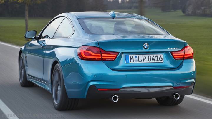 BMW 4 Coupe 2017 bagageutrymme