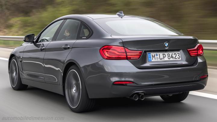 Bagagliaio BMW 4 Gran Coupe 2017