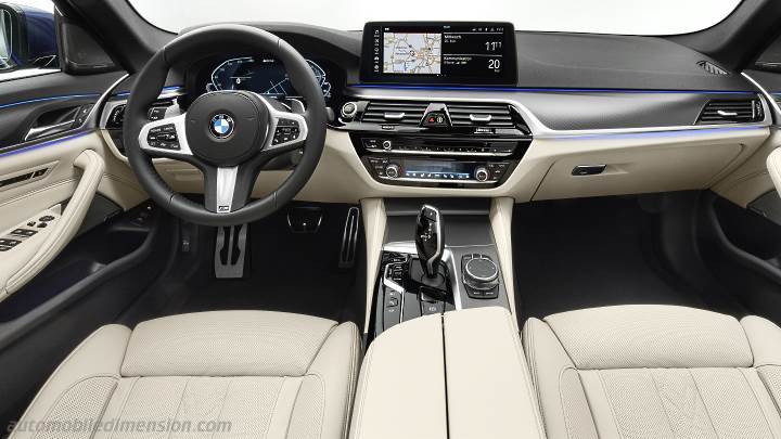 BMW 5 2020 dashboard