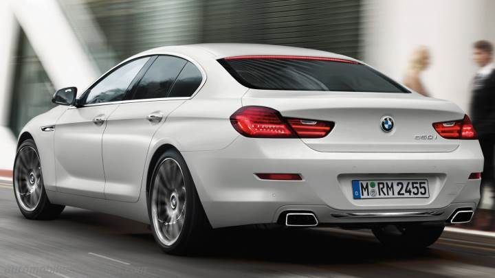 Bmw 6 Gran Coupe 2015 Abmessungen Kofferraumvolumen Und