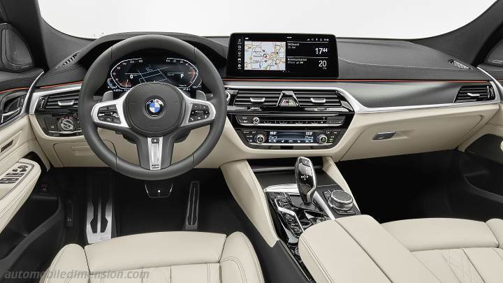 BMW 6 Gran Turismo 2020 instrumentbräda