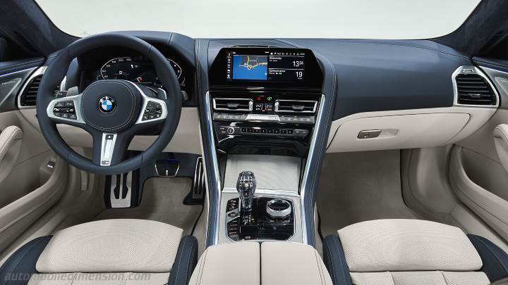 BMW 8 Gran Coupe 2020 instrumentbräda