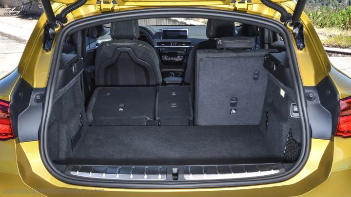 BMW X2 2018 boot space