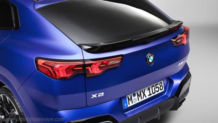 BMW X2 2024 boot space