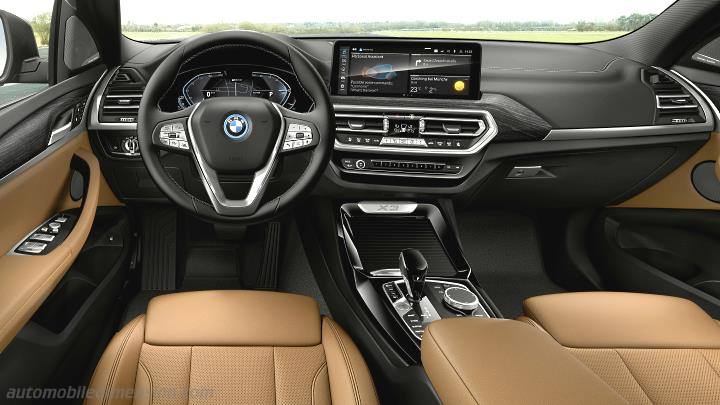 BMW X3 2022 dashboard