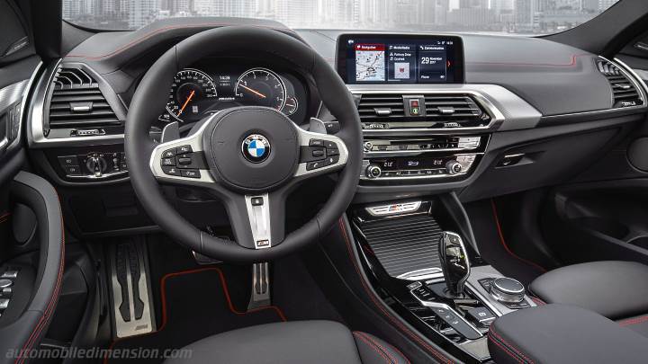 BMW X4 2018 dashboard
