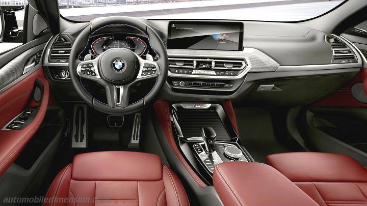 BMW X4 2022 dashboard