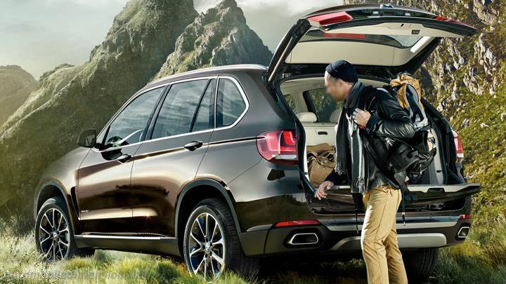 BMW X5 2013 boot space