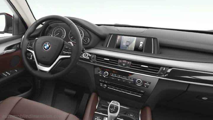 BMW X6 2015 instrumentbräda