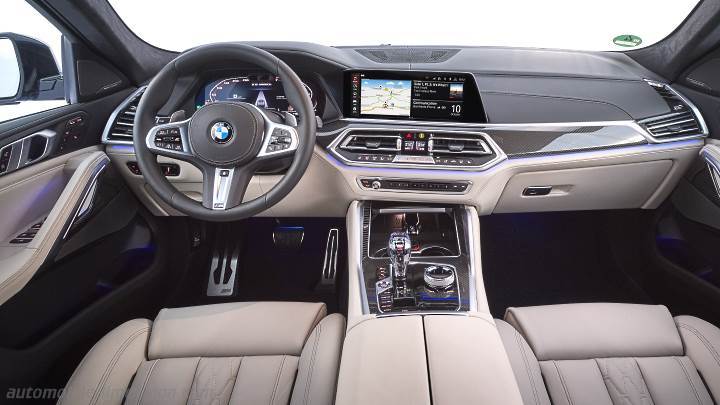 BMW X6 2020 dashboard