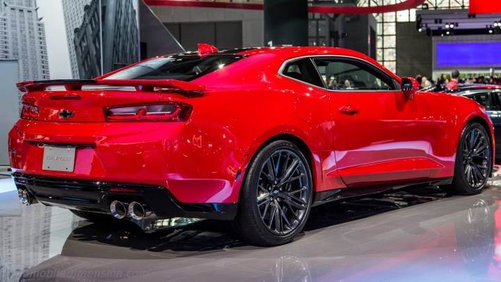 Chevrolet Camaro Dimensions Boot Space And Interior