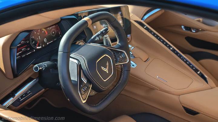 Chevrolet Corvette 2020 dashboard