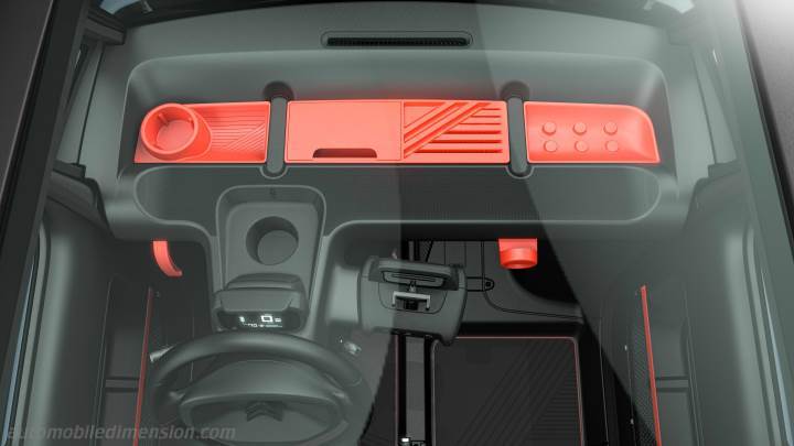 Citroen Ami 2021 boot space