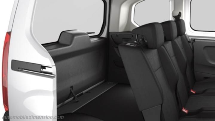 Citroen Berlingo M 2019 boot space